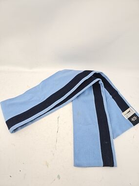 Jack Spade Light Blue and Navy Stripe Scarf